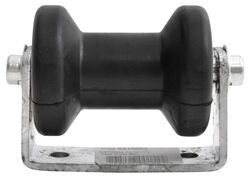 CE Smith Spool Roller Assembly for Boat Trailers - Galvanized Steel and Black Rubber - 4"
