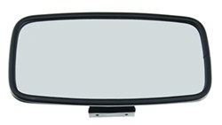 CIPA Comp Rearview Boat Mirror - Convex - Round Windshield Mount - 14" Long x 7" Wide - CM01874