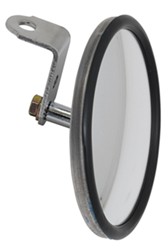 CIPA Round, Convex HotSpot Mirror - Bolt On - 5" Diameter - Stainless Steel - Qty 1 - CM48502