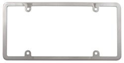 Elite Stainless License Plate Frame - Stainless Steel