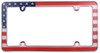 Cruiser USA Flag license plate frame.
