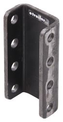 Ram 3-Position Adjustable Channel Bracket for Couplers - 6" Height Adjustment - 14,000 lbs - CTA-CB4