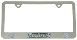 North Carolina Tar Heels NCAA 3-D License Plate Frame - Chrome-Plated Steel