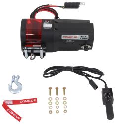 ComeUp DV-4500si Trailer Winch - Synthetic Rope - Roller Fairlead - 4,500 lbs