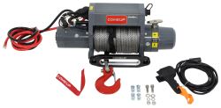ComeUp DV-9si Integrated Off-Road Winch - Synthetic Rope - Hawse Fairlead - 9,000 lbs - CU859012