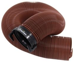 EZ Flush Replacement RV Sewer Hose with 3" Bayonet Fitting - 10' Long - Bronze Vinyl - D04-0086