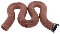 EZ Flush Replacement RV Sewer Hose with 3" Bayonet Fitting - 20' Long - Bronze Vinyl - D04-0087