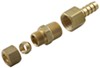 Derale Transmission Line Compression Fitting Kit - 3/8