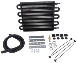 Derale Series 7000 Tube-Fin Transmission Cooler Kit w/ Hose Barb Inlets - Class III - Standard - D13107