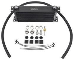 Derale Stacked-Plate Transmission Cooler Kit, -6 AN Inlets - Class IV - D13402