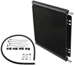 Derale Series 8000 Plate-Fin Transmission Cooler Kit w/Barb Inlets - Class IV - Efficient - D13504