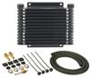 Derale Series 9000 Plate-Fin Transmission Cooler Kit w/ NPT Inlets - Class IV - Extra Efficient