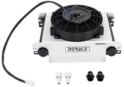 Derale Hyper-Cool Remote Cooler Assembly w/ Fan, -8 AN Inlets - Class V - D15860