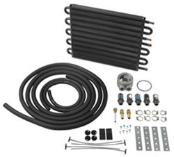 Derale Combination Transmission and Engine Oil Cooler with Multiple Threads                         