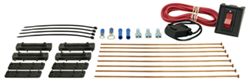Derale Electric Fan Installation Kit with Switch - Metal Mounting Rods - D16741