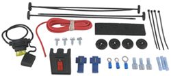 Derale Electric Fan Installation Kit with Switch - Plastic Mounting Rods - D16745