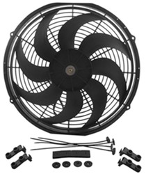 Derale 10" Dyno-Cool Curved-Blade Electric Fan - 590 CFM - D18910
