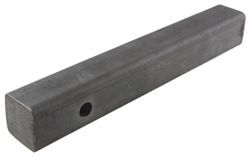 Curt Solid Steel 2" Hitch Bar with Raw Finish - 14" Long