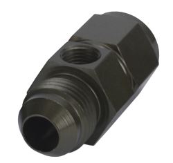 Derale -8 AN Aluminum Swivel Fitting with 1/8" NPT Side Port