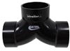 Valterra Double Elbow DWV Fitting for RV Sewer System - 90-Degree - 3" Hub