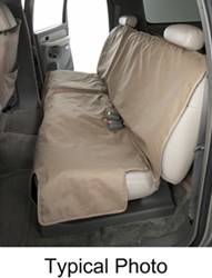 Canine Covers Econo-Plus Seat Protector - Bench Seat w/ Headrests - Medium Low Back - Black - DE2020BK
