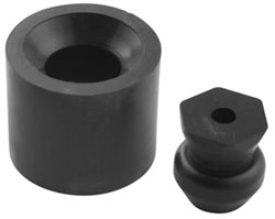 Plastic Stem and Rubber Socket Door Holder - 1" Long Stem - DH38R