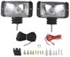 Halogen Docking Light Kit - 35 Watt - Lighted Switch and Safety-Fused Wiring - Black Housing