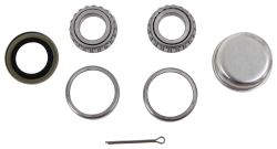 Bearing Kit with Grease Cap for 1" BT8 Spindle, L44643 Inner/Outer Bearings, 34823 Seal