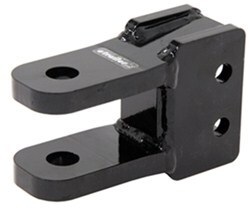 Demco 2-Tang Clevis - Adjustable Channel Mount - Black Paint - 20,000 lbs - DM12676-30