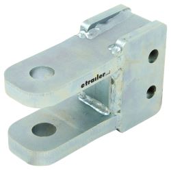 Demco 2-Tang Clevis - Adjustable Channel Mount - Zinc - 20,000 lbs - DM12676-95