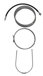 Demco Hydraulic Brake Line Kit for Single Axle Trailers - Drum Brakes - DM5402