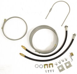 Demco Hydraulic Brake Line Kit for Single Torsion Axle Trailers - Drum or Disc Brakes - DM5424