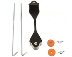 Deka Battery Hold-Down Kit with Bolts, Washers, and Nuts - Rubber - 6-7/8" Long - DW00678