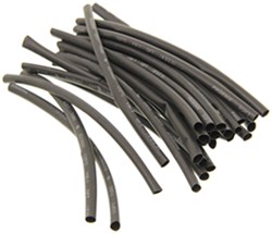 Primary Wire Heat-Shrinkable Tubing - 14-10 Gauge - Black - 3/16" Diameter - 6" - Qty 25 - DW05449