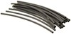 Primary Wire Heat-Shrinkable Tubing - 18-14 Gauge - Black - 1/8" Shrink Diameter - 6" Long