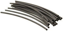 Primary Wire Heat-Shrinkable Tubing - 18-14 Gauge - Black - 1/8" Shrink Diameter - 6" Long - DW05451