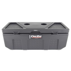 DeeZee Specialty Series Storage Box - Chest Style - Poly Plastic - 3.6 Cu Ft - Black - DZ6535P