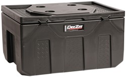 DeeZee Specialty Series Storage Box - Chest Style - Poly Plastic - 10.4 Cu Ft - Black - DZ6537P