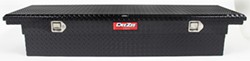 DeeZee Red Label Truck Bed Tool Box - Low-Profile, Crossover Style - Alum - 8 Cu Ft - Black - DZ8170LB