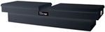 DeeZee Hardware Series Truck Bed Tool Box - Gull-Wing, Crossover Style - Steel - 8.4 Cu Ft - Black