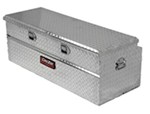 DeeZee Red Label Truck Bed Tool Box - Utility Chest Style - Aluminum - 8 Cu Ft - Silver
