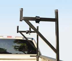 DeeZee Customizable Truck Bed Ladder Rack with Tie-Downs - Side Mount - 200 lbs                     