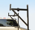 DeeZee Customizable Truck Bed Ladder Rack with Tie-Downs - Side Mount - 200 lbs