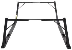 Invis-A-Rack Folding Ladder Rack - Black Powder Coated Aluminum - 500 lbs