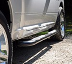 DeeZee Nerf Bars - 3" Round - Black - Cab Length