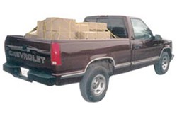 Erickson Stretchable Truck Bed Cargo Net w/ Hooks and Storage Bag - 72" Wide x 96" Long - EM01015