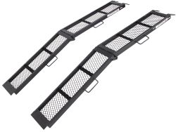 Erickson Arched Loading Ramp Set - Center Fold - Steel - 80" Long x 11" Wide - 1,600 lbs - EM07464-2
