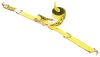 Erickson Ratchet Tie-Down Strap w/ Double J-Hooks and Floating Rings - 2" x 20' - 3,300 lbs