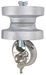 Blaylock EZ Lock Trailer Coupler Lock for Lunette Ring Couplers - Aluminum