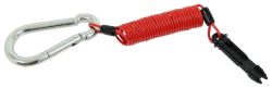 Fastway Zip Coiled Trailer Breakaway Cable w/ Plunger Pin - 6' Long - FA80-01-2206